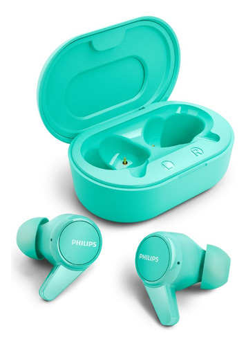 Audífono True Wireless Bluetooth Philips Tat1207 Color Verde