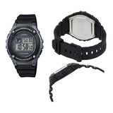 Reloj Casio Digital Sumergible Deportivo Para Hombre W216 1a