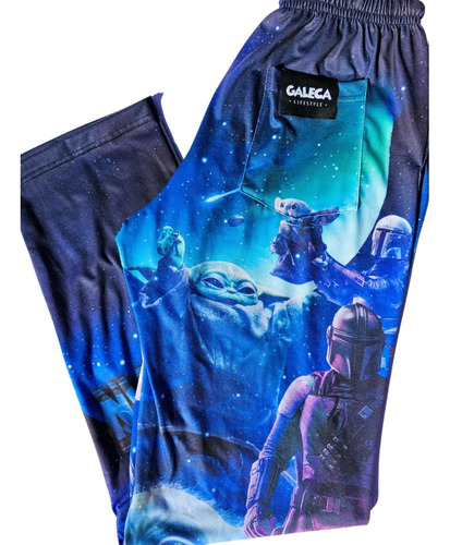 Pantalon Unisex Pijama De Star Wars Modal Premium Galeca