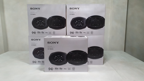 1  Par Bocinas Sony 6x9 Xs-fb6930 3 Vías 450 W   60 Rms 