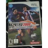 Pes 2009 Wii Fisico