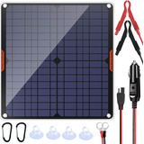 Panel Solar Cargador De Bateria Automovil, Casa Rodante 20w