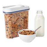 Set 2 Dispenser Oxo Cerealero 2.5 L + 1.2 L Hermetico Frasco