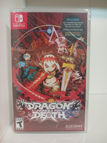 Juego Dragon Marked For Death, Nintendo Switch, Fisico