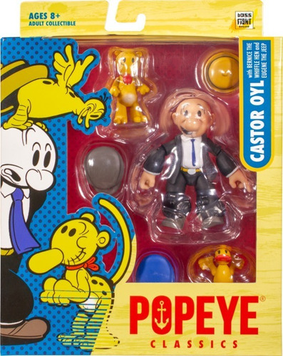 Figura De Castor - Popeye Classics Boss Fight Studio