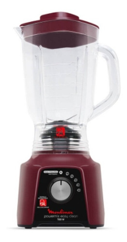 Moulinex Licuadora Powermix Easy Clean 700w Lm284758 Bordo