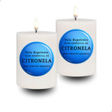 4 Velas Citronela Repelente Pernilongo Mosquito Borrachudo