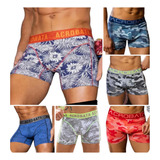 Pack X2 Boxer Acrobata Algodon/lycra Estampados Hombre S-xxl