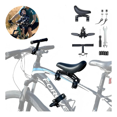 Sillín Frontal Universal P\u002Fbicicleta De Niños 2-8 Años 35kg | Envío gratis