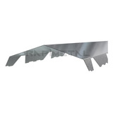 Zingueria Cumbrera Trapezoidal 20x20 Galvanizado 1 Metro