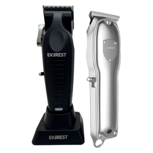 Combo Corta Pelo Commander + Trimmer Everest Profs 100 Años