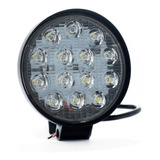 Faro Auxiliar Led De Alta Potencia 42w Redonda San Martin