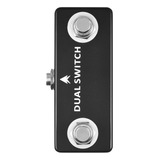 Pedal Moskyaudio Switch Footswitch Foot Dual Footswitch