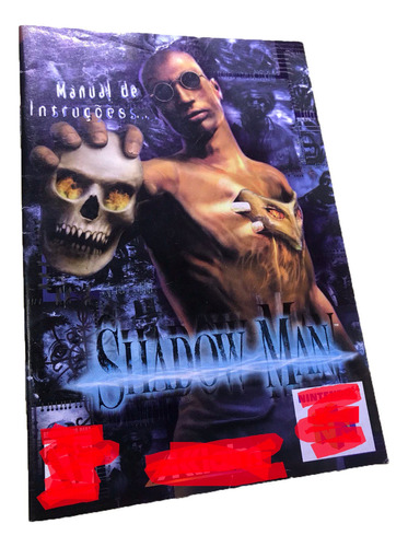 Manual Shadowman Original Raro Em Português - Nintendo 64