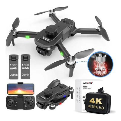 Axnen F196 Drone Sin Escobillas Con 4k Cámara Dual 2baterías | Envío gratis