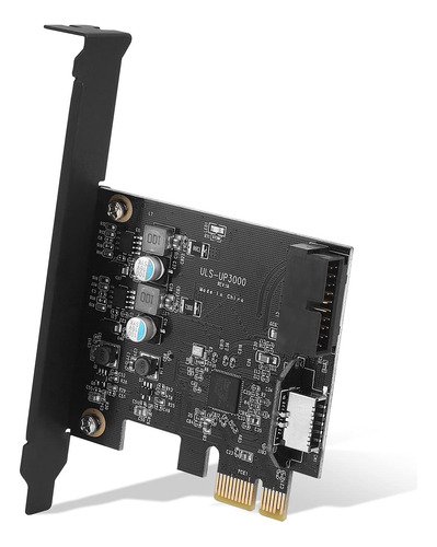 Cabezal Pcie X1 A 19 Pines Usb 3.0 Y Tarjeta Tipo E (llave A