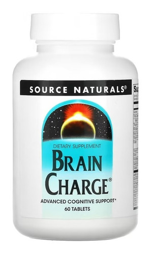 Source Naturals | Brain Charge | Apoyo Cognitivo | 60 Tabs
