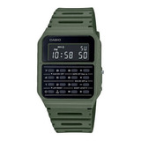 Reloj Calculadora Casio Ca-53w-1 Relojesymas Verde Wf-3b