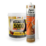 Massa Tapa Tudo 5000 90g + Zero Trinca E Fissuras 420g