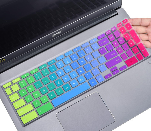 Funda De Teclado Colorida Para Acer Chromebook Cbcbinch Chro