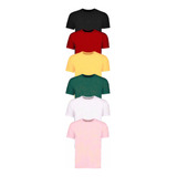 Camisas Algodón Caballero Paquete 6 Colores Basic /cómoda 