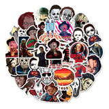 50 Sticker Películas De Terror Clasicos It, Chucky , Freddy