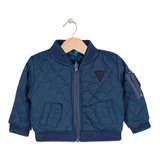 Chaqueta Reversible Bebé Niño Azul Pillin