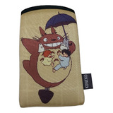 Funda/ Porta Celular De Totoro De Neopren Doble Faz Anime