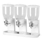 Dispensador Triple De Mesa Cereal Granos Frutos Secos Dulces