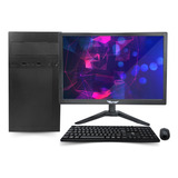 Cpu Pc Desktop Intel I5, 8gb Ram, Ssd 240gb, Monitor + Kit