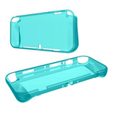 Protector Tpu Compatible Con Switch Lite Cristal Azul