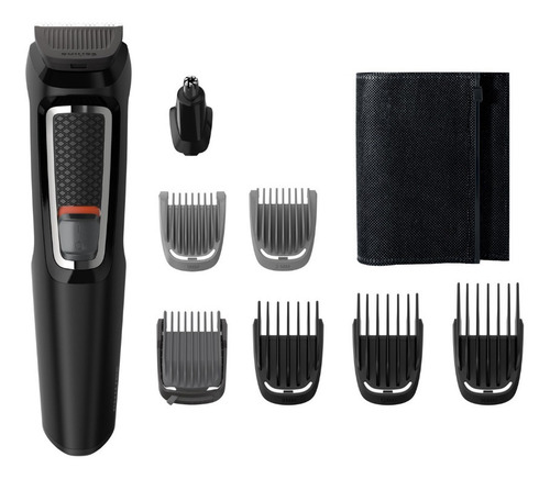 Aparador De Pelos Philips Multigroom 8 Em 1 Mg3730/15 