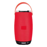 Speaker Bocina Celular Bluetooth Usb Portatil Recargable Red