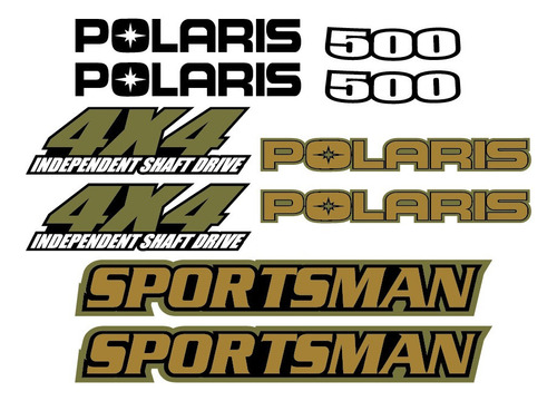 Calcomanías Stickers Polaris Sportsman 500