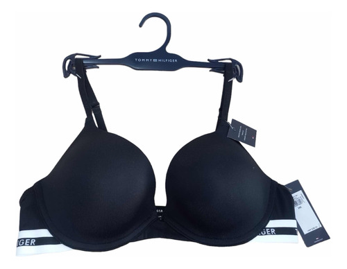 Brasier Tommy Hilfiger Original Talla 34c Con Push Up Negro