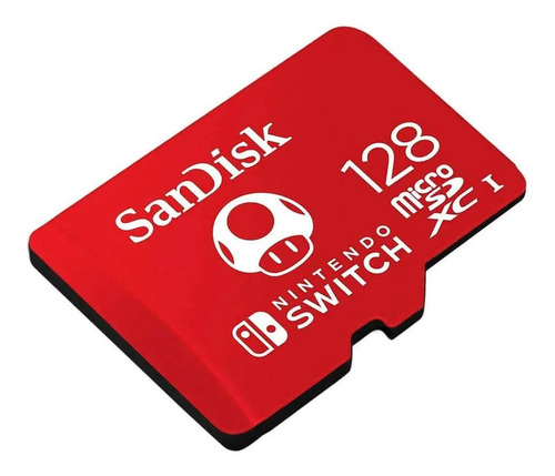 Memoria Micro Sdxc Sandisk 128gb Un 4k Para Nintendo Switch