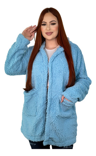 Casaco Feminino Inverno Teddy Blusa De Frio Pelúcia Cores