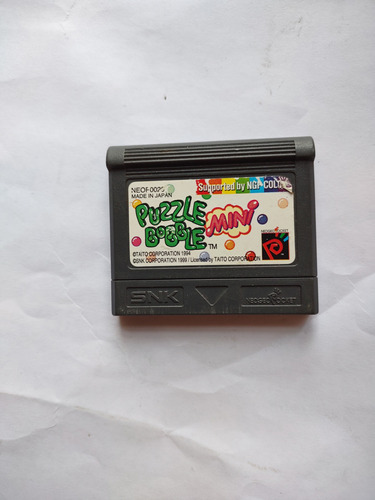 Puzzle Bobble Mini Neo Geo Pocket Snk