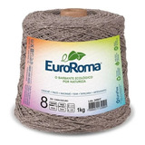 Barbante Euroroma 600g Fio 8 - Escolha Sua Cor Cor Cáqui