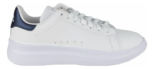 Tenis Blanco Para Mujer De Piel Pirma Clasicos 5504 Choclo