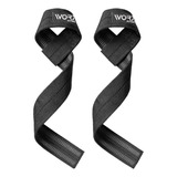 Straps Correas Levantamiento Worx Pesas Gym Gimnasio Set 2 Color Negro