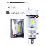  Led H4 Lámpara Moto Luz Blanca Ojo Angel Blanco 12v 30w