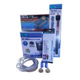 Kit Equipamiento Pecera 100 Litros Filtro Cascada Calefactor