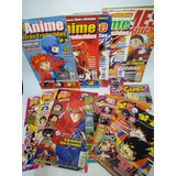 Lote 12 Revista De Mangá - Comix Anime Pro E Games Antigos