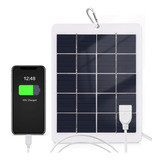 Carregador Solar Portátil 3w 5v Carregador De Painel Solar I