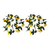 Enredadera De Girasol Faux Vines Decor, 2 Unidades