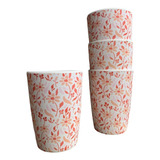 Set De 4 Vasos - Mug En Fibra De Bambú - Ecofriendly - 