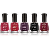 Kit Esmalte Diamond Gel Risque Cores Escuras Inverno 5 Unid