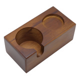 Soporte Tamper Mat De Madera Para Café, Portafiltro, Café