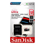 Sandisk Ultra Microsd 128gb Class10 Memory Card 100mb/s